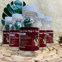 BOTOL KOSONG AIR ZAM ZAM 80 ML ISI 25PCS STIKER MERAH