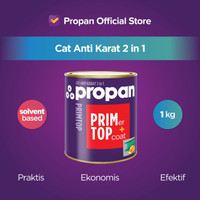 CAT BESI ANTI KARAT 2IN1 PROPAN PRIMTOP 88