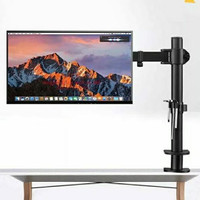 Bracket Monitor Tv Jepit Meja 28 24 21 19 14 Titl Arm