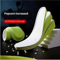 Insole Sport Peninggi Badan 1,5 cm - 3,5 cm Invisible Sol Sepatu Universal Sol Tambah Tinggi