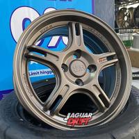 Velg R16 4X100 Jazz Yaris Mobilio Brio Calya Sigra Velg Mobil HSR FE04 Ring 16 Lebar 7