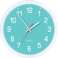 Jam Dinding 32 cm Green Dial - Mesin Sweep HIGH QUALITY