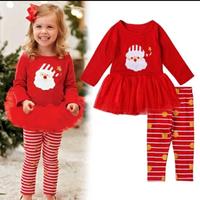 SALE!!! BAJU ANAK BALITA RED CHRISTMAS BAJU KOSTUM NATAL SANTA TUTU MERAH