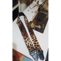 Eightball leopard strap guitar ( covin handle) / tali gitar !!!