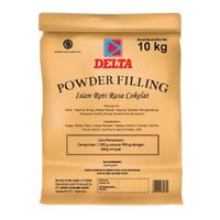 Delta Filling Powder 10 kg ( Isian Roti Rasa Coklat )
