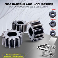 Gear Spare Part Mesin Mie JCD 6 JCD 8 JCD 10