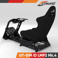 LMP2 by GT-SIM ID - Racing Rig Rangka Simulator Cockpit Gaming Balap - Hitam