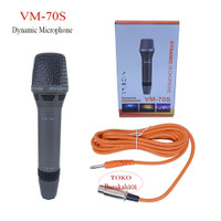 Mic Cable Vokal Murah VM - 70S Mik Kabel Karaoke Mikrofon Kabel