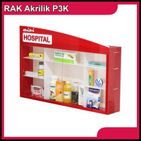 Terbaru Kotak Obat P3K Acrylic-Akrilik Mini Hospital Edition Best Seller