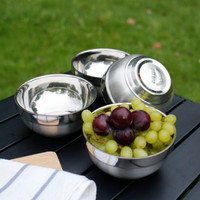 DPS. Tableware set stainless steel peralatan makan set camping