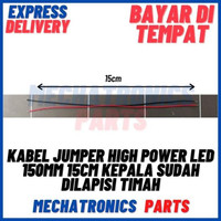 [DEV-9471] KABEL JUMPER HIGH POWER LED 150MM 15CM KEPALA SUDAH DILAPISI TIMAH