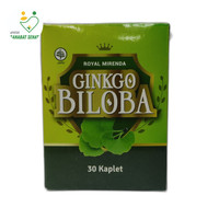 royal mirenda Ginkgo biloba Isi 30 kaplet