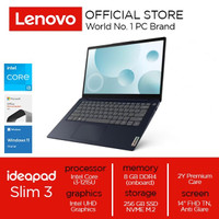 Lenovo IdeaPad Slim3i 14IAU7 Core i3-1215U 8GB 256SSD Win11 OHS