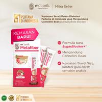 mGanik Metafiber Travel Size Pack Sachet Solusi Alami Diabetes Diabet