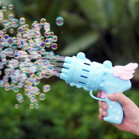 Mainan Anak Bubble Dream Guns Angel Terdapat 10 Lubang Gelembung Sabun