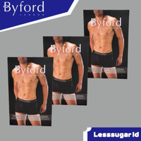Celana Dalam BYFORD Boxer Isi 2 Pcs Bahan Tecncel Micromodal Soft