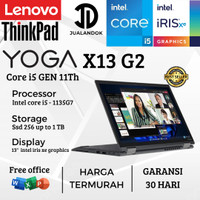 Laptop 2in1 Lenovo Thinkpad X13 Yoga G2 Core i5 Gen 11 - RAM 16GB - SSD 1 TB - 13 inch - TouchScreen - Windows 11 Pro
