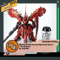 Nightingale Red Soul Toys Night Hawk Spec II 1/144 Model Kit