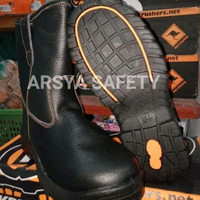 [READY STOK] SEPATU SAFETY KRUSHERS TEXAS BLACK KRUSHER KRUSERS KRUSER CRUSER