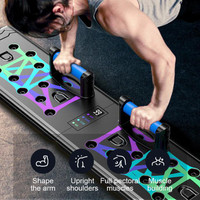 Promo / Terlaris Push Up Bar Alat Bantu Push-Up Training Board With Counter Display
