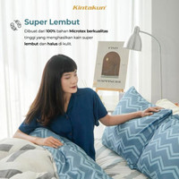 New Product - Kintakun Dluxe Sprei Set Fitted Tinggi 25Cm Multivarian 90 / 100 / 120 Selenshop-
