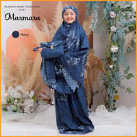 MUKENA ANAK TANGGUNG 2 IN 1 MAXMARA SILK TAS PREMIUM MOTIF promo