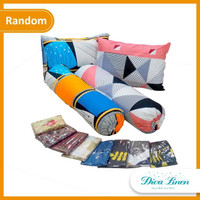 Orioo Diva Linen Extra Sarung Bantal Dan Guling - Motif Random
