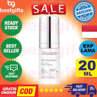 NEW WARDAH CRYSTAL SECRET DARK SPOT BRIGHTENING SERUM WHITE MENCERAHKAN KULIT KUSAM FLEK HITAM 20 ML