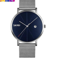 (W@UK)-54 SKMEI 9183 Orinal Jam Tangan Pria Wanita Water Resistant 30M Strap Rantai Pasir FREE