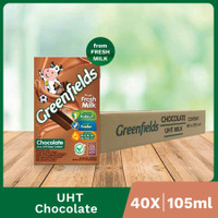 Susu Greenfields UHT Chocolate 105 mL x 1 Karton
