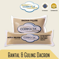 ! COMFORTA BANTAL GULING DACRON (SET BOLSTER PILLOW) -