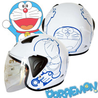 Helm Anak Lucu Motif Doraemon Untuk Usia 5 Hingga 7 Tahun Sni