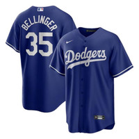 Terlaris Jersey Mlb Baseball Original Los Angeles Dodgers Blue Jersey