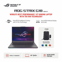 ASUS ROG Strix G18 G814JV-I746C6G-OM i7-13650HX/16GB/512GB/RTX4050-6GB/16"