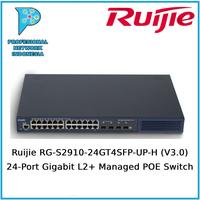 Ruijie RG-S2910-24GT4SFP-UP-H (V3.0) 24-Port Gigabit L2+ Managed POE Switch