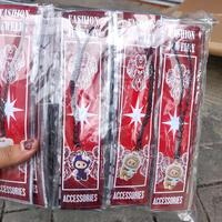 12 pcs Kalung mental Labubu