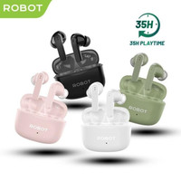 Robot Tws Earphone Airbuds T70E Deep Bass Bluetooth 5.4