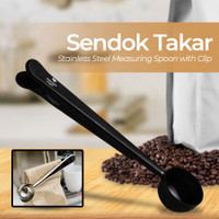 ONE TWO CUPS Measuring Spoon with Clip
