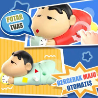 Mainan Figure Crayon Lucu Menggemaskan Bisa Bergerak