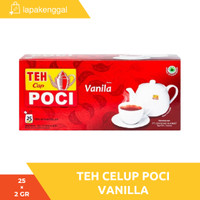 Teh Celup Poci Vanilla 25 x 2gr
