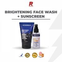 BROMEN - Brightening Protect (Brightening Facial Wash + Sunscreen) Mencerahkan & Melindungi Sinar UV