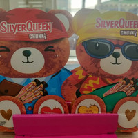 silverqueen chunky bear chocolate 3 x 30 g