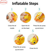 Kursi Duduk Sofa Bayi Sofa Kursi Makan Bayi Sofa Tiup Bayi kursi bayi pompa ada musik untuk belajar duduk, makan, main dan mandi cocok untuk bayi 4 bulan - 3 tahun Bahan Pvc