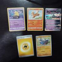 5 pcs kartu pokemon asli koleksi
