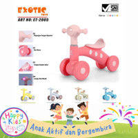 BALANCE BIKE ET-2005 (MUSIC) EXOTIC Sepeda Anak // ET-3107 Domba // ET-2003 // ET-2123 Ban Karet