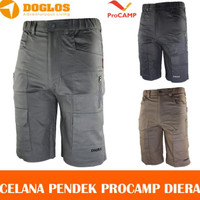 ProCAMP Diera Celana Pendek Cargo Outdoor PDL Lapangan Gunung Terlaris