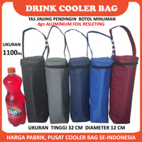 1100ml TAS JINJING BOTOL PENDINGIN ALUMINIUM FOIL TUMBLER PANAS DINGIN TEMPAT MINUMAN DRINK COOLER BAG HOT COLD