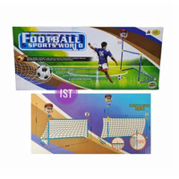 Mainan Edukasi Gawang Bola dan Ring Basket 2in1 No. LT-102A