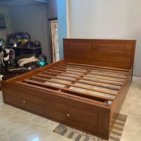 dipan tempat tidur 2 laci