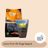 Icare First Chicken Salmon Makanan Kucing Repack 3 kg